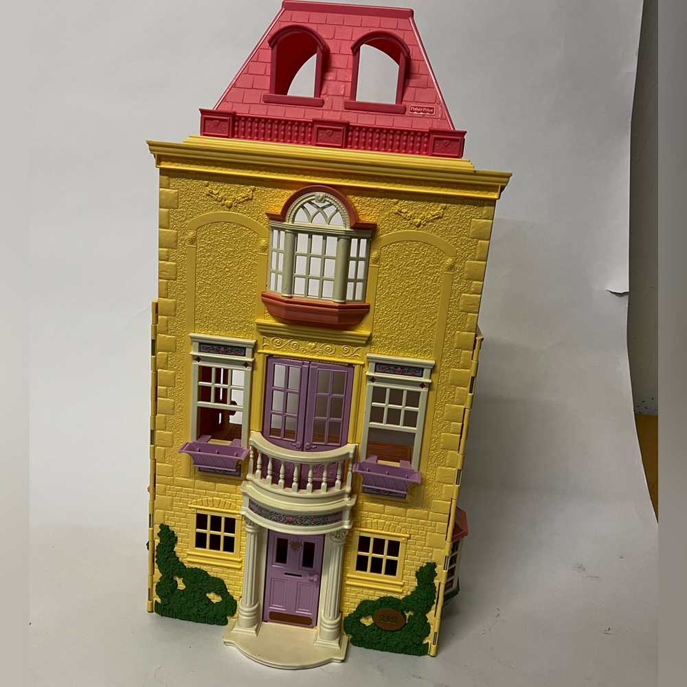 Fisher Price Loving Family Twin Time Grand Mansion Dollhouse - Picture 3 of 10